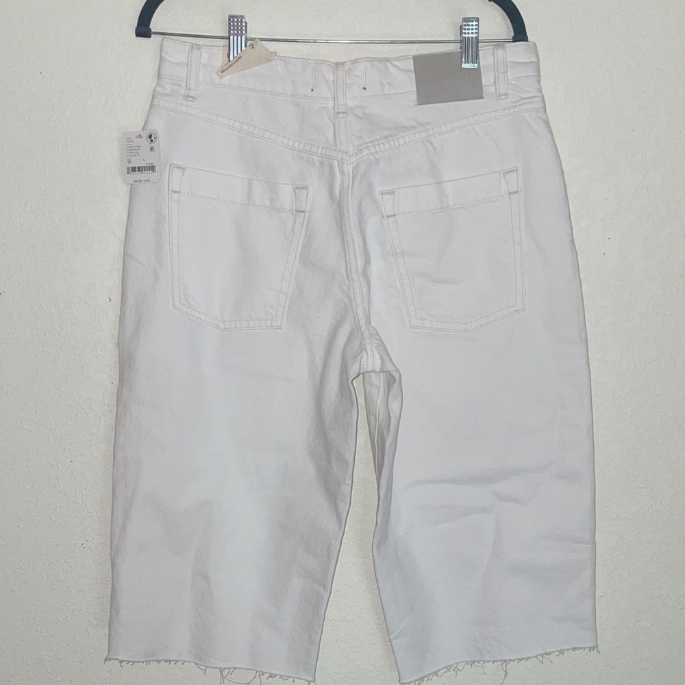 Free People We The Free Jam Session Low Rise Relaxed Jeans White 28 NWT​ - Picture 4 of 8